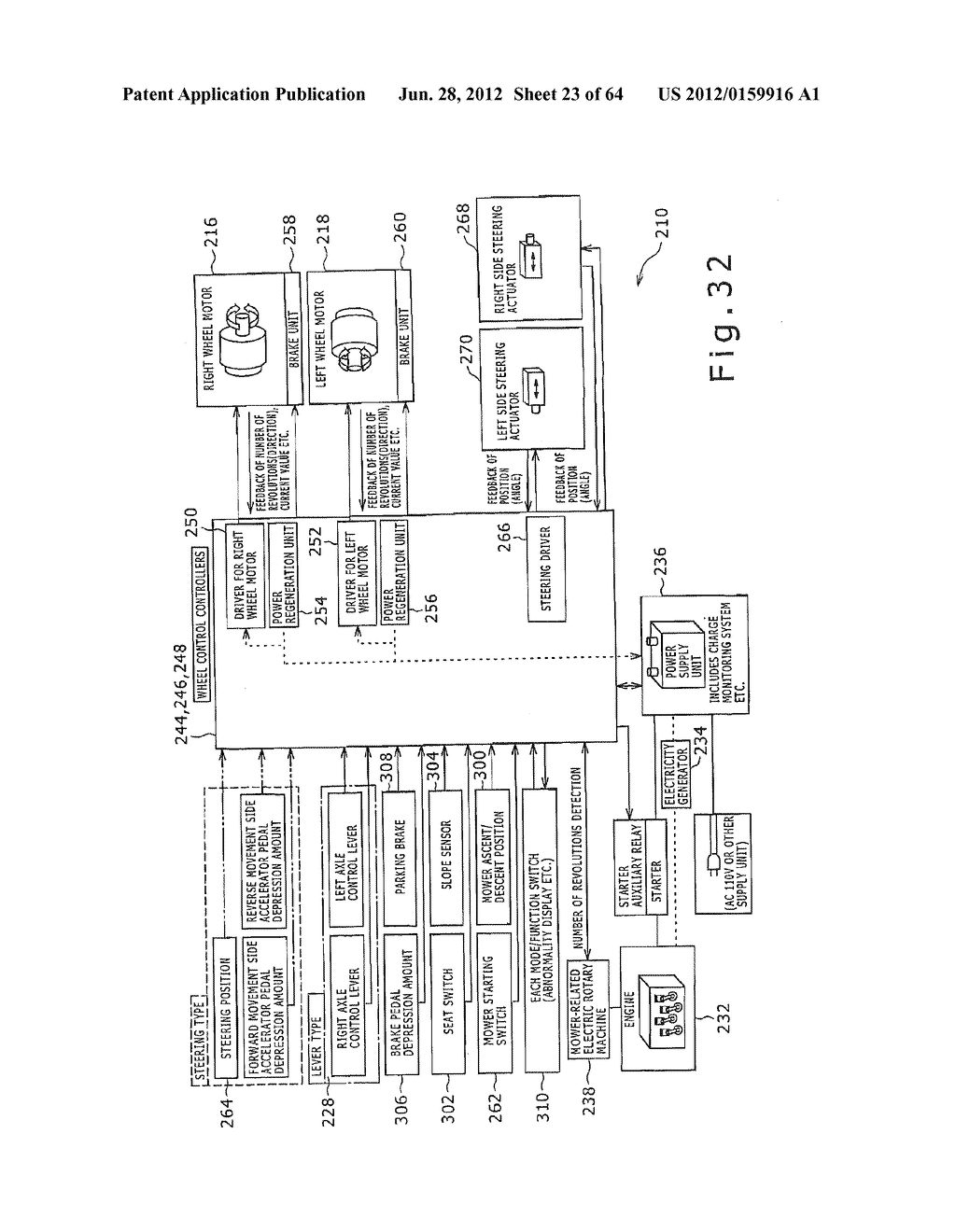 CONTROL SYSYTEM FOR MOTOR-DRIVEN LAWNMOWER VEHICLE - diagram, schematic, and image 24