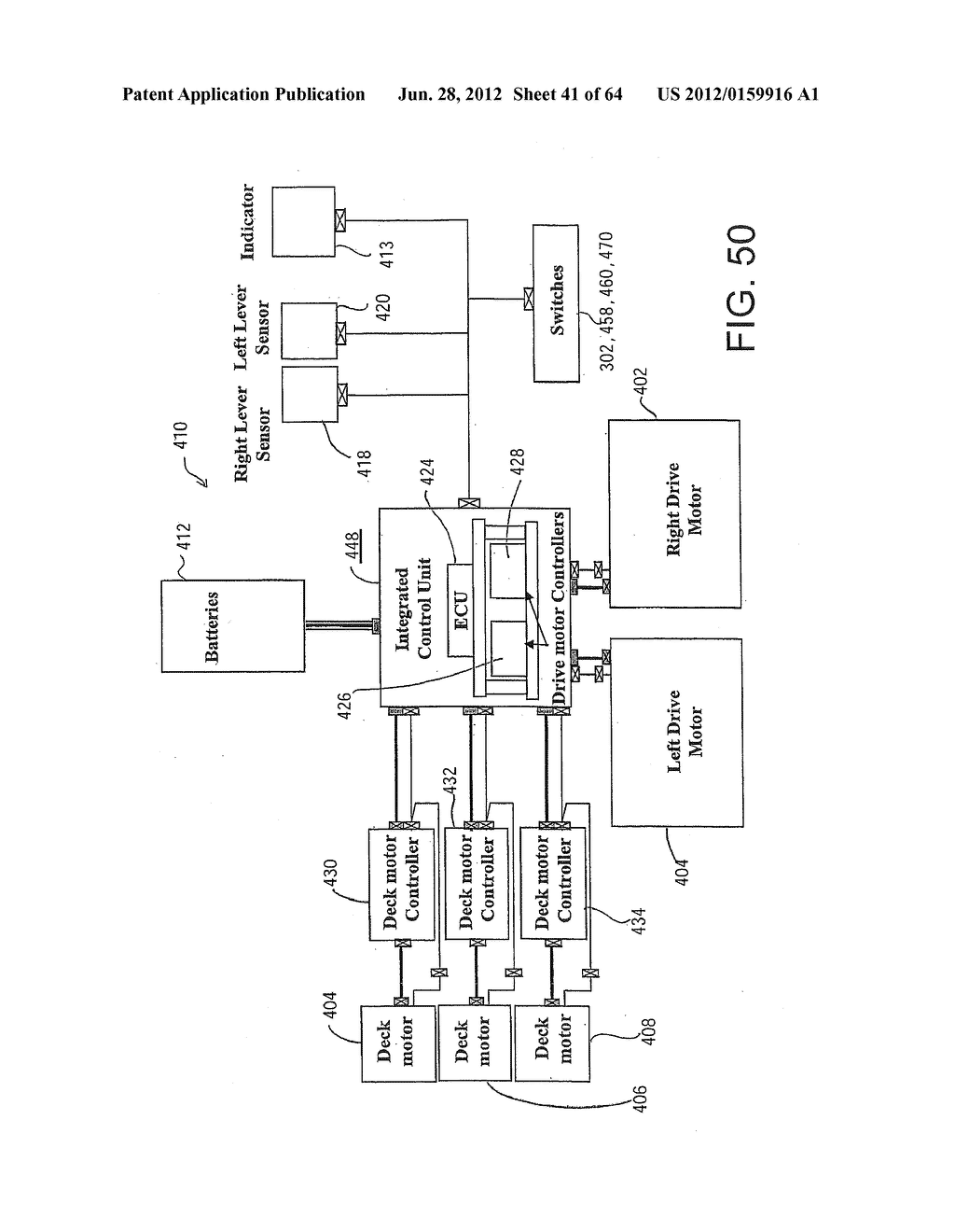 CONTROL SYSYTEM FOR MOTOR-DRIVEN LAWNMOWER VEHICLE - diagram, schematic, and image 42