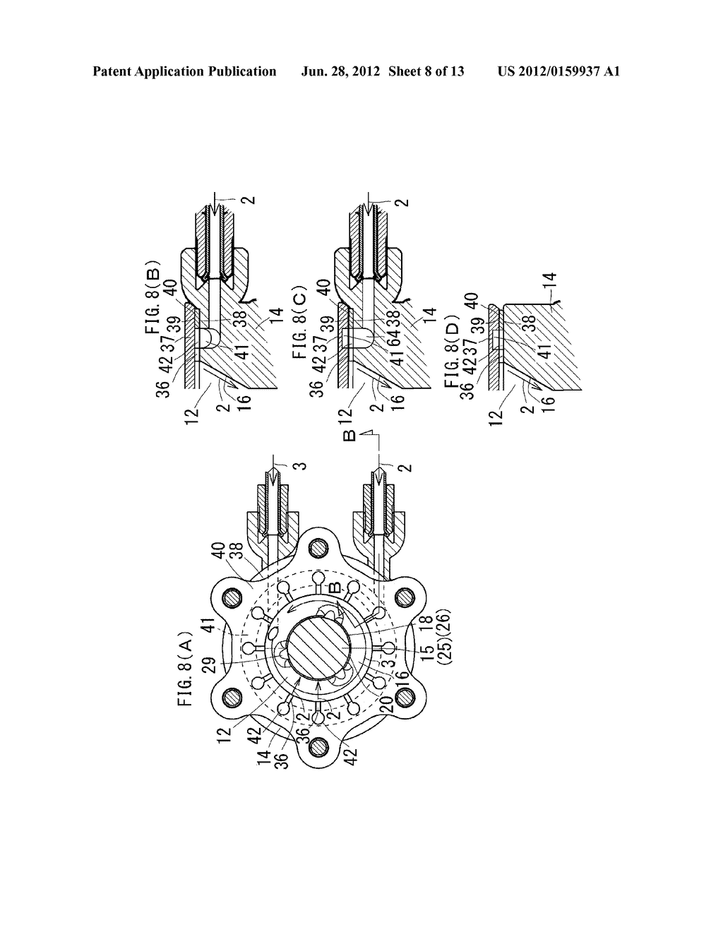 EXHAUST GAS TREATMENT DEVICE FOR DIESEL ENGINE - diagram, schematic, and image 09