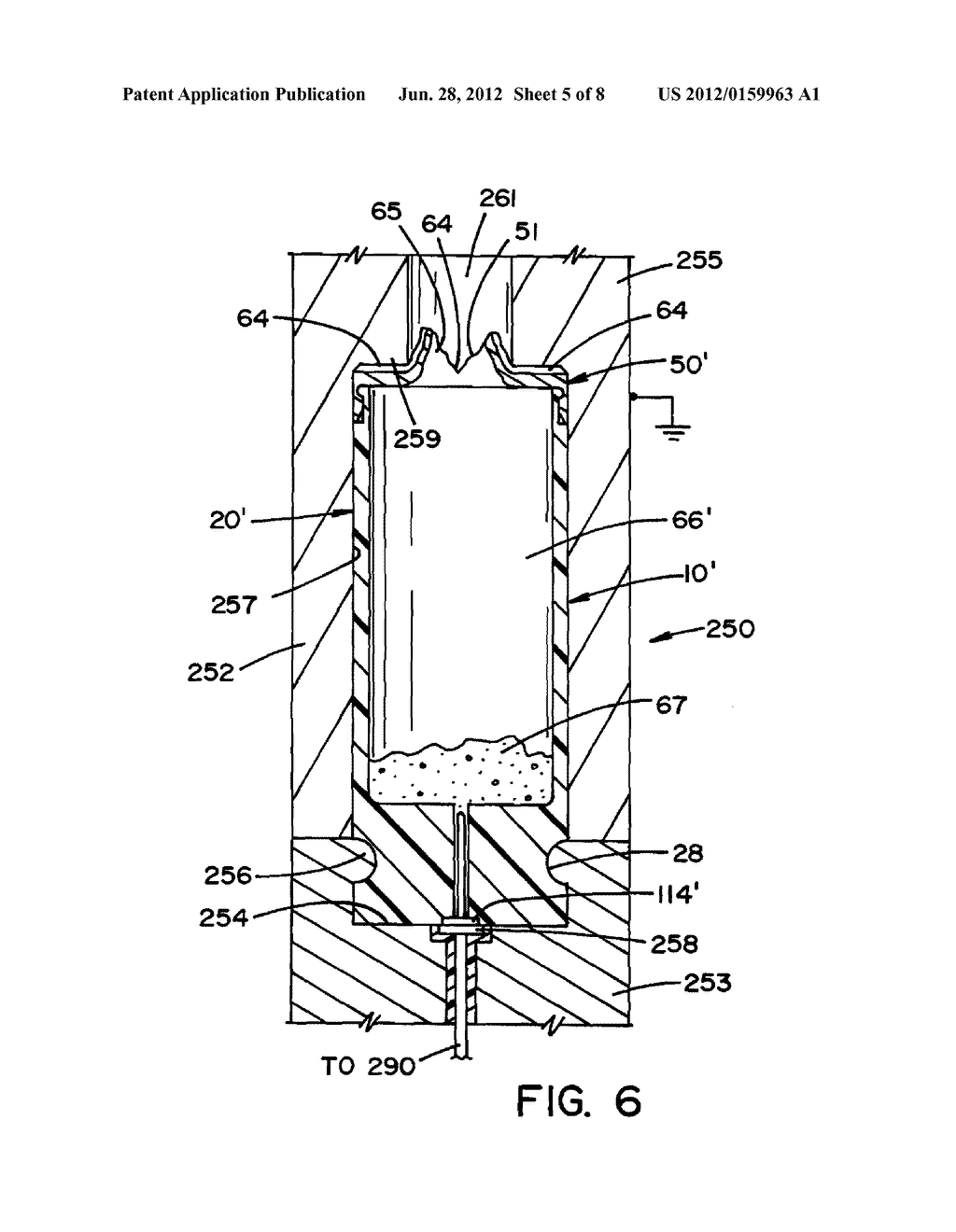 CARTRIDGE FOR THE GENERATION OF HYDROGEN FOR PROVIDING MECHANICAL POWER - diagram, schematic, and image 06