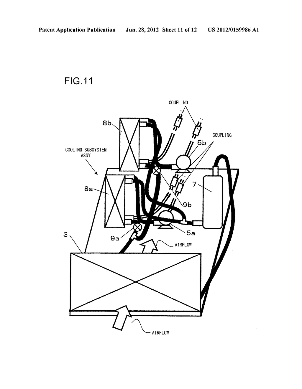 Cooling System for Electric Vehicle - diagram, schematic, and image 12