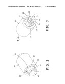 DEFLECTING DEVICE FOR MOTION GUIDE APPARATUS diagram and image