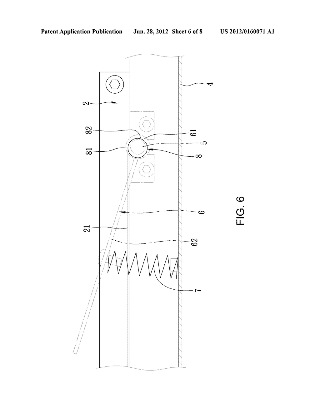 SAW MACHINE FENCE ADJUSTMENT MECHANISM - diagram, schematic, and image 07