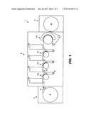 METHOD TO REGISTER COLORS IN IN-TRACK DIRECTION ON A MULTICOLOR WEB     PRINTING MACHINE diagram and image