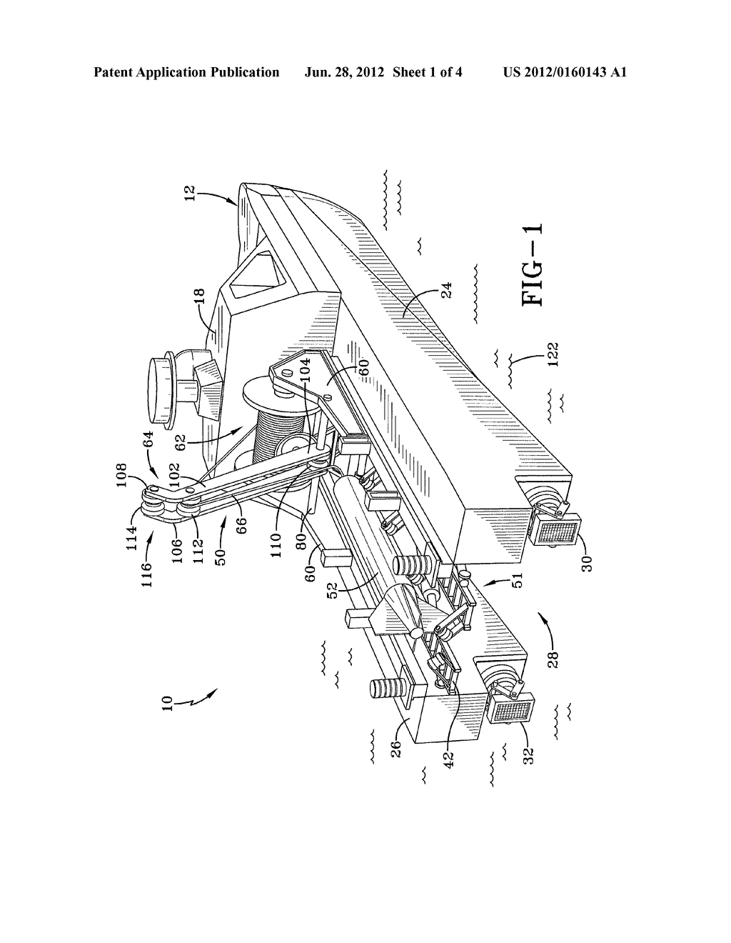 VESSEL WITH ACTIVE MECHANISM FOR CONTROLLED TOWING - diagram, schematic, and image 02