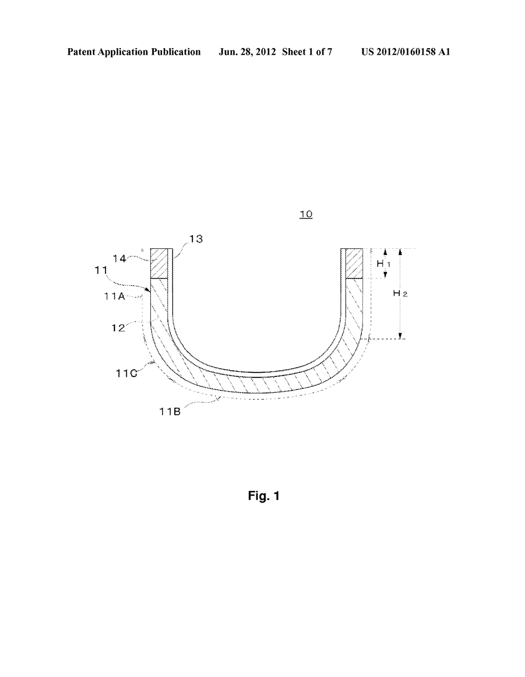 COMPOSITE CRUCIBLE AND METHOD OF MANUFACTURING THE SAME - diagram, schematic, and image 02