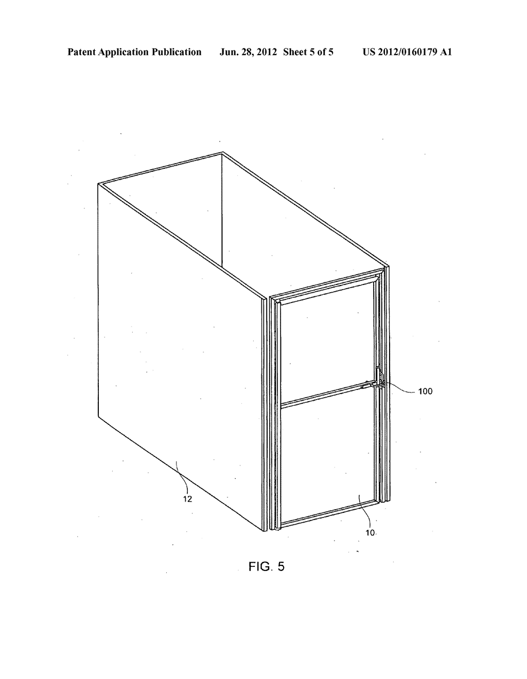 Sliding animal enclosure latch - diagram, schematic, and image 06