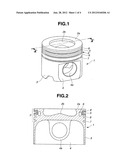 Piston of Internal Combustion Engine, Producing Method of Piston, and     Sliding Member diagram and image