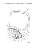 FACEPIECE WITH OPEN PORT diagram and image