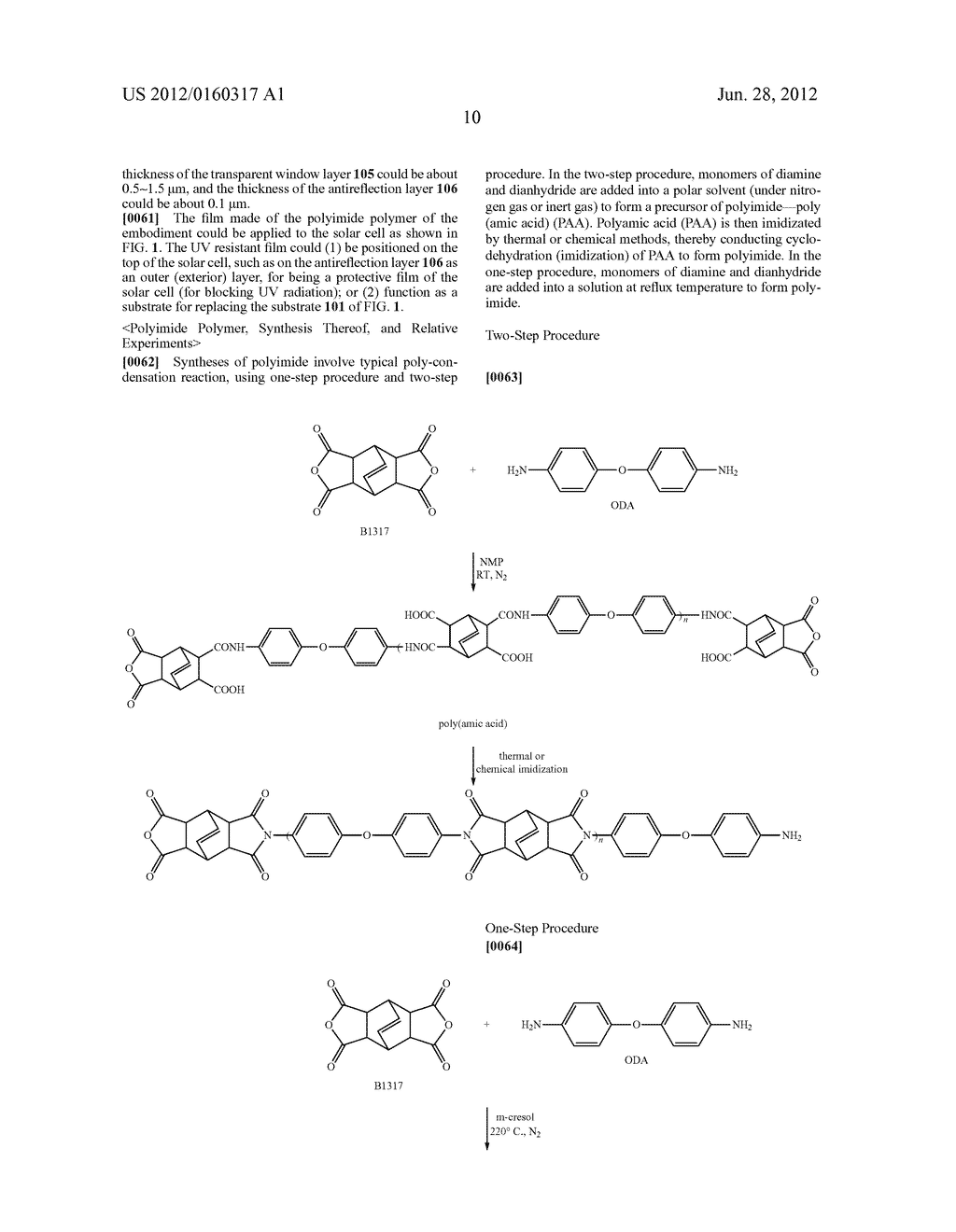 POLYIMIDE POLYMER SOLUTION, POLYIMIDE POLYMER, TRANSPARENT FILM,     DISPLAYING DEVICE AND SOLAR CELL - diagram, schematic, and image 13