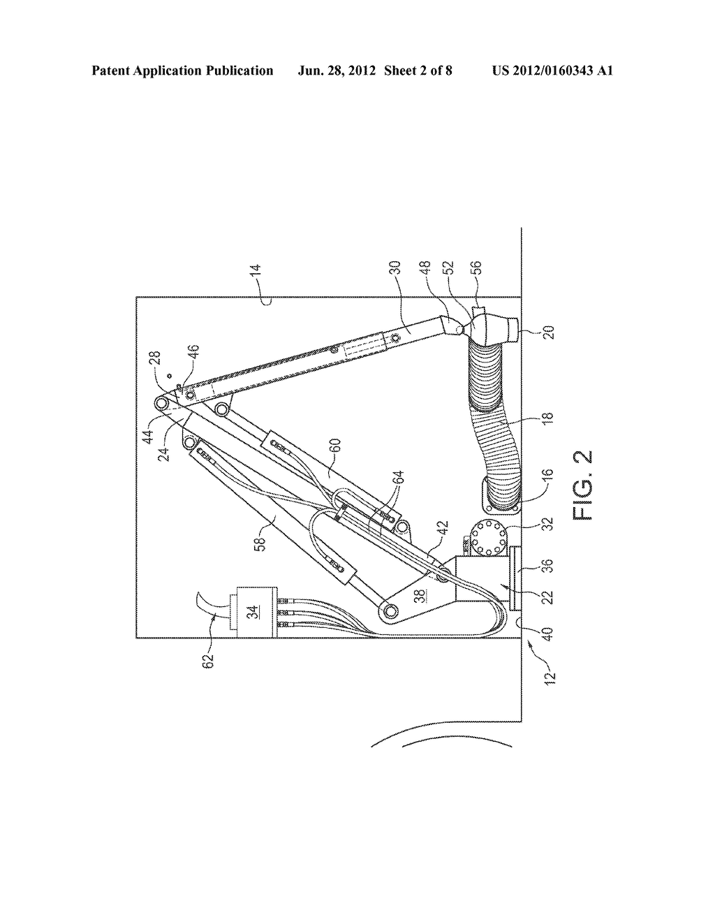 APPARATUS FOR SEWAGE DISPOSAL FROM A RECREATIONAL VEHICLE - diagram, schematic, and image 03