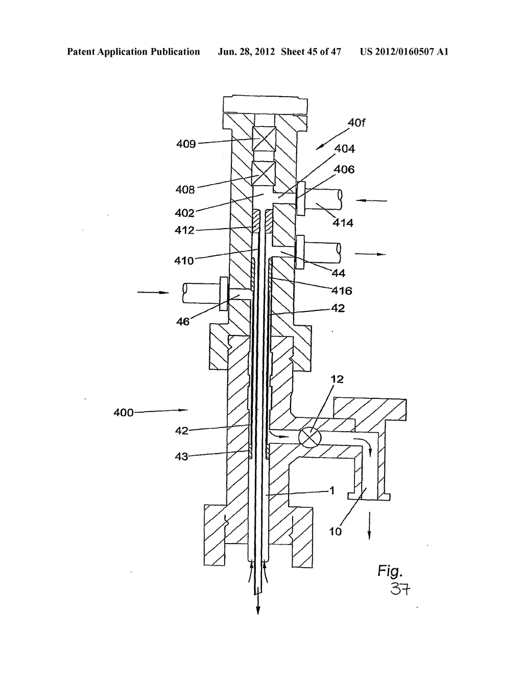 APPARATUS AND METHOD FOR RECOVERING FLUIDS FROM A WELL AND/OR INJECTING     FLUIDS INTO A WELL - diagram, schematic, and image 46