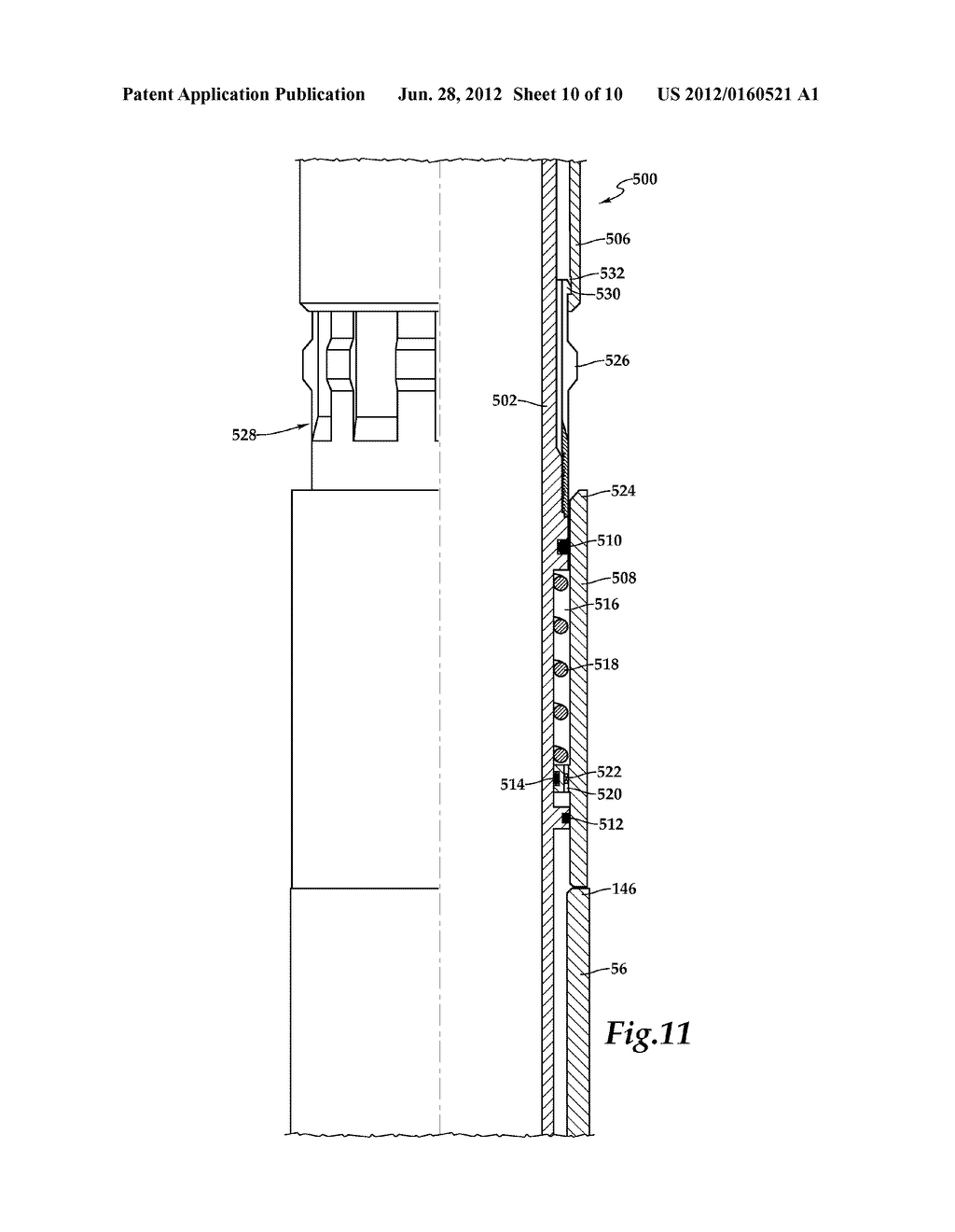 INTERVENTIONLESS SET PACKER AND SETTING METHOD FOR SAME - diagram, schematic, and image 11