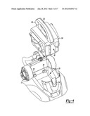 TILLER WITH REMOVABLE BATTERY diagram and image