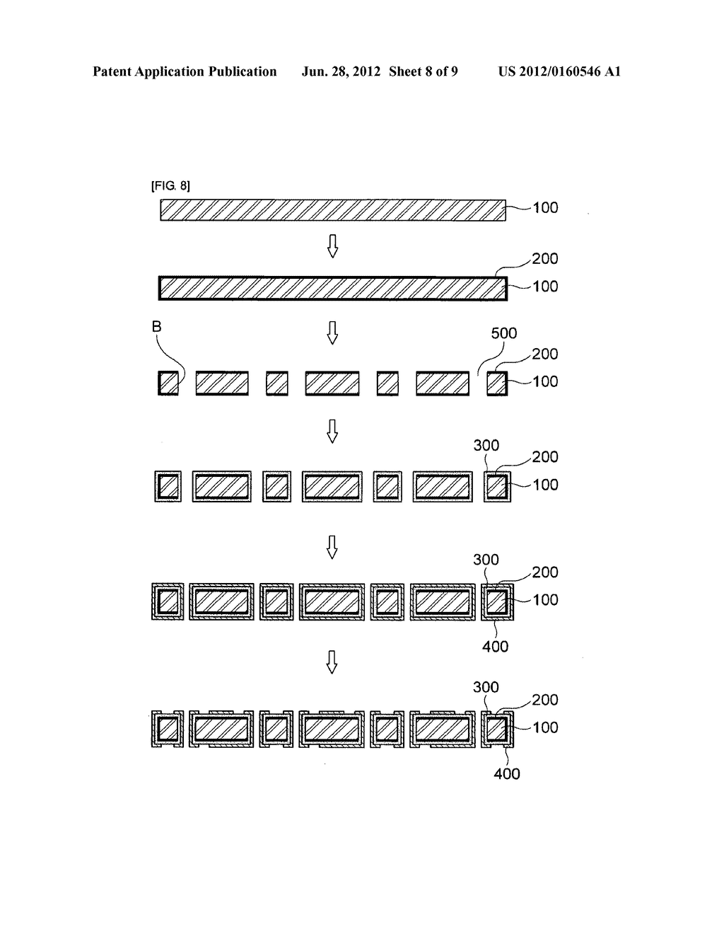 Heat radiation board formed using electro-deposition coating and method of     manufacturing the same - diagram, schematic, and image 09