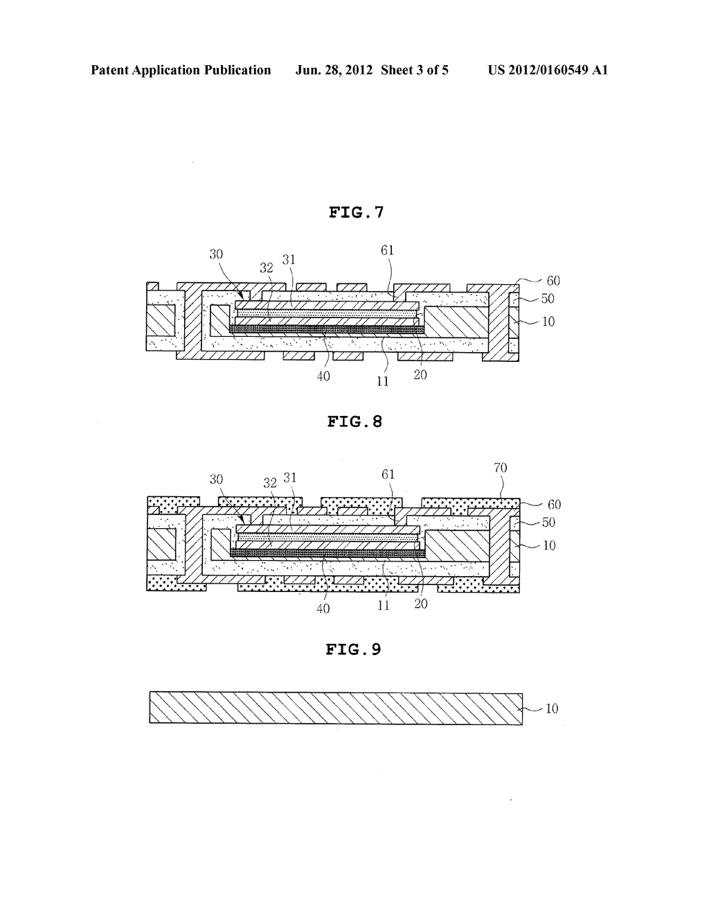 PRINTED CIRCUIT BOARD HAVING EMBEDDED ELECTRONIC COMPONENT AND METHOD OF     MANUFACTURING THE SAME - diagram, schematic, and image 04