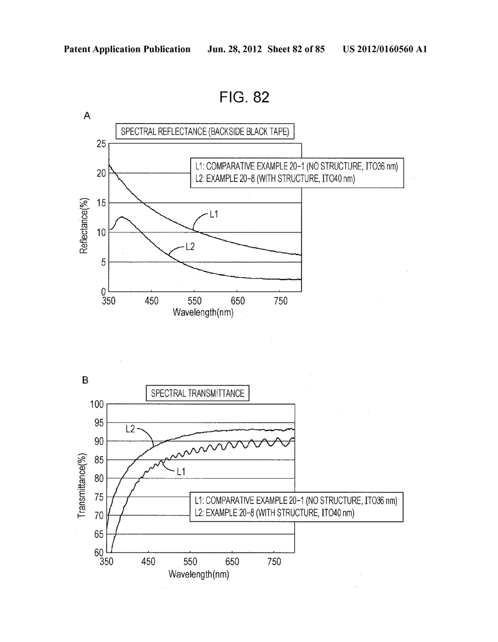 ELECTRICALLY CONDUCTIVE OPTICAL ELEMENT, TOUCH PANEL, INFORMATION INPUT     DEVICE, DISPLAY DEVICE, SOLAR CELL, AND STAMPER FOR PRODUCING     ELECTRICALLY CONDUCTIVE OPTICAL ELEMENT - diagram, schematic, and image 83