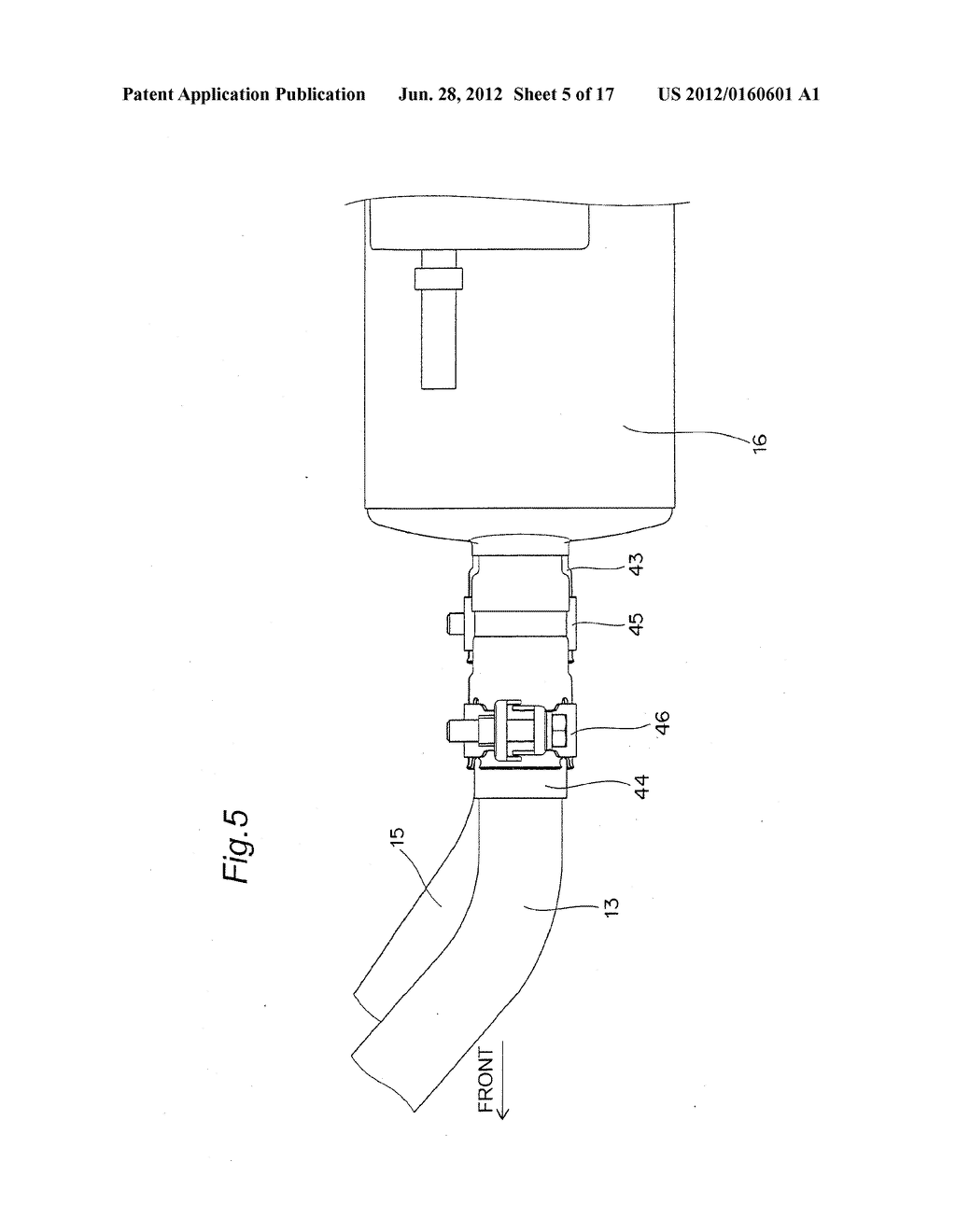 EXHAUST DEVICE OF VEHICLE AND STRADDLE-TYPE FOUR-WHEELED VEHICLE PROVIDED     WITH THE SAME - diagram, schematic, and image 06