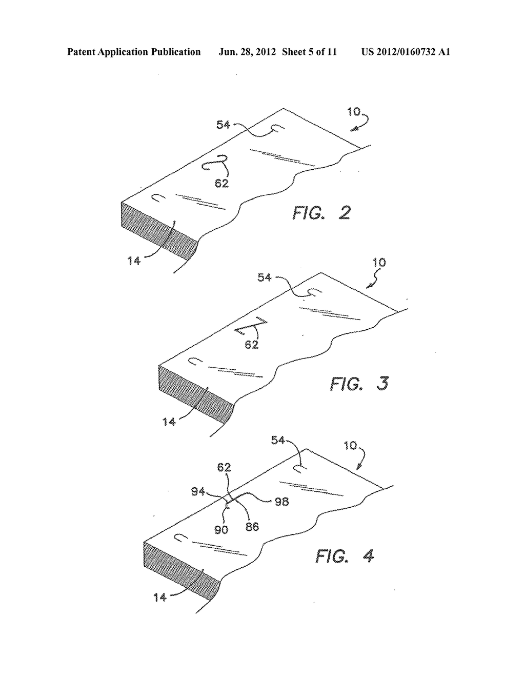 SELF OPENING BAG PACK, APPARATUS AND METHOD OF MAKING SAME - diagram, schematic, and image 06