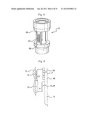 GLOW PLUG WITH A LOAD SENSING SLEEVE SURROUNDING THE HEATING ROD OUTSIDE     THE COMBUSTION CHAMBER diagram and image