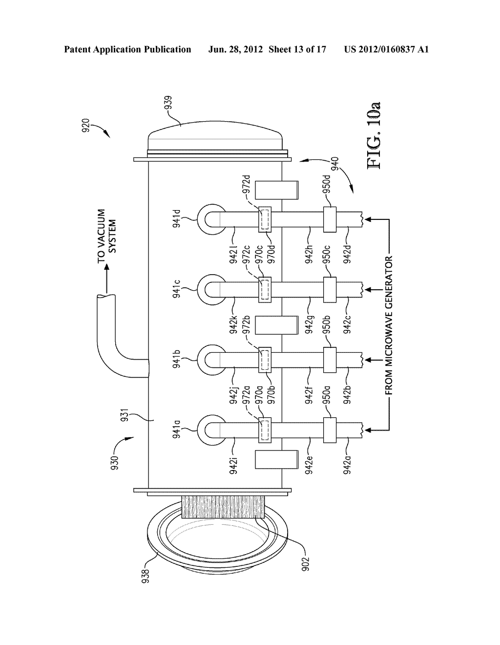 WOOD HEATER WITH ENHANCED MICROWAVE LAUNCH EFFICIENCY - diagram, schematic, and image 14