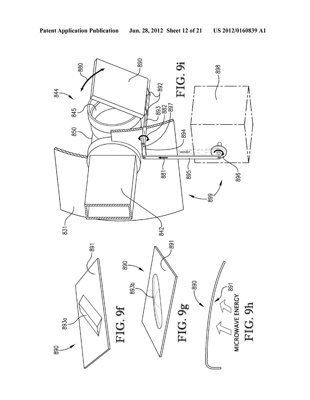 MICROWAVE WOOD HEATER WITH ENHANCED SPATIAL USAGE EFFICIENCY AND     UNIFORMITY OF HEAT DISTRIBUTION - diagram, schematic, and image 13