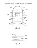 DEPLOYABLE AND DISPOSABLE CONTAINER ASSEMBLIES WITH BENDABLE SUPPORT     MEMBERS diagram and image