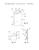 DEPLOYABLE AND DISPOSABLE CONTAINER ASSEMBLIES WITH BENDABLE SUPPORT     MEMBERS diagram and image