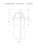 DRINKING CONTAINER WITH SUCTION PIPE diagram and image