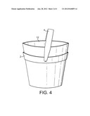 Cup Holder and Cup with Handle diagram and image