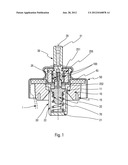 AEROSOL METERING VALVE AND DEVICE FOR DISPENSING A FLUID MATERIAL     COMPRISING SUCH A VALVE diagram and image