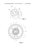 Device For Dispensing Fluid Substances, Particularly Creams diagram and image