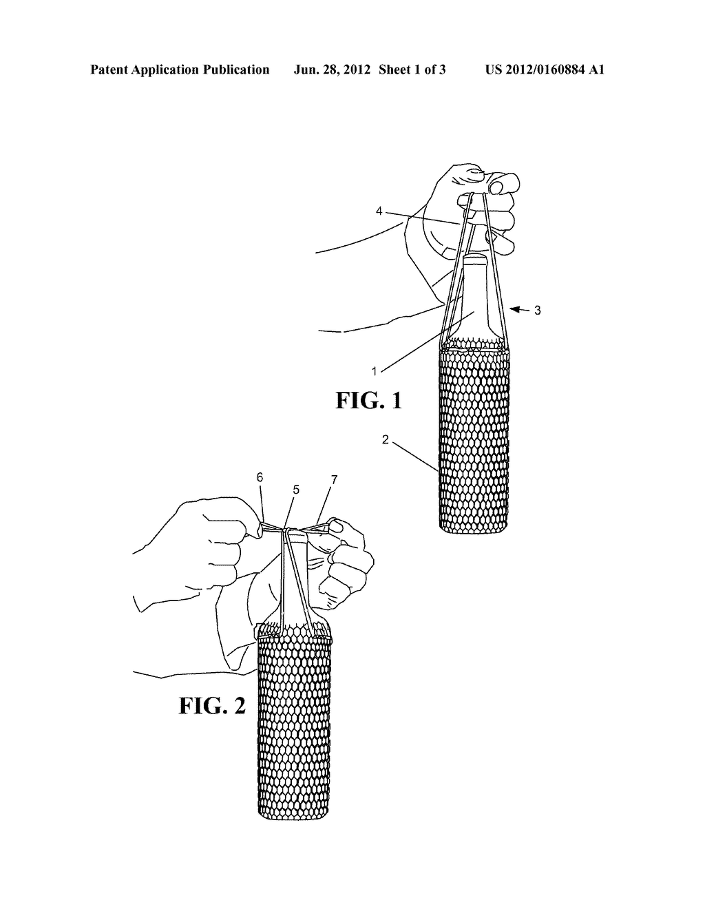 BOTTLE CARRYING DEVICE - diagram, schematic, and image 02