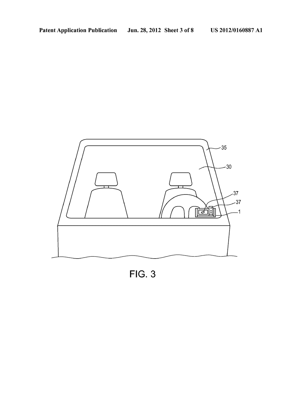 DISPLAY SLEEVE FOR PARKING TICKETS AND THE LIKE - diagram, schematic, and image 04