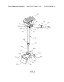 Video Camera Support Device that can be operated in two different manners diagram and image