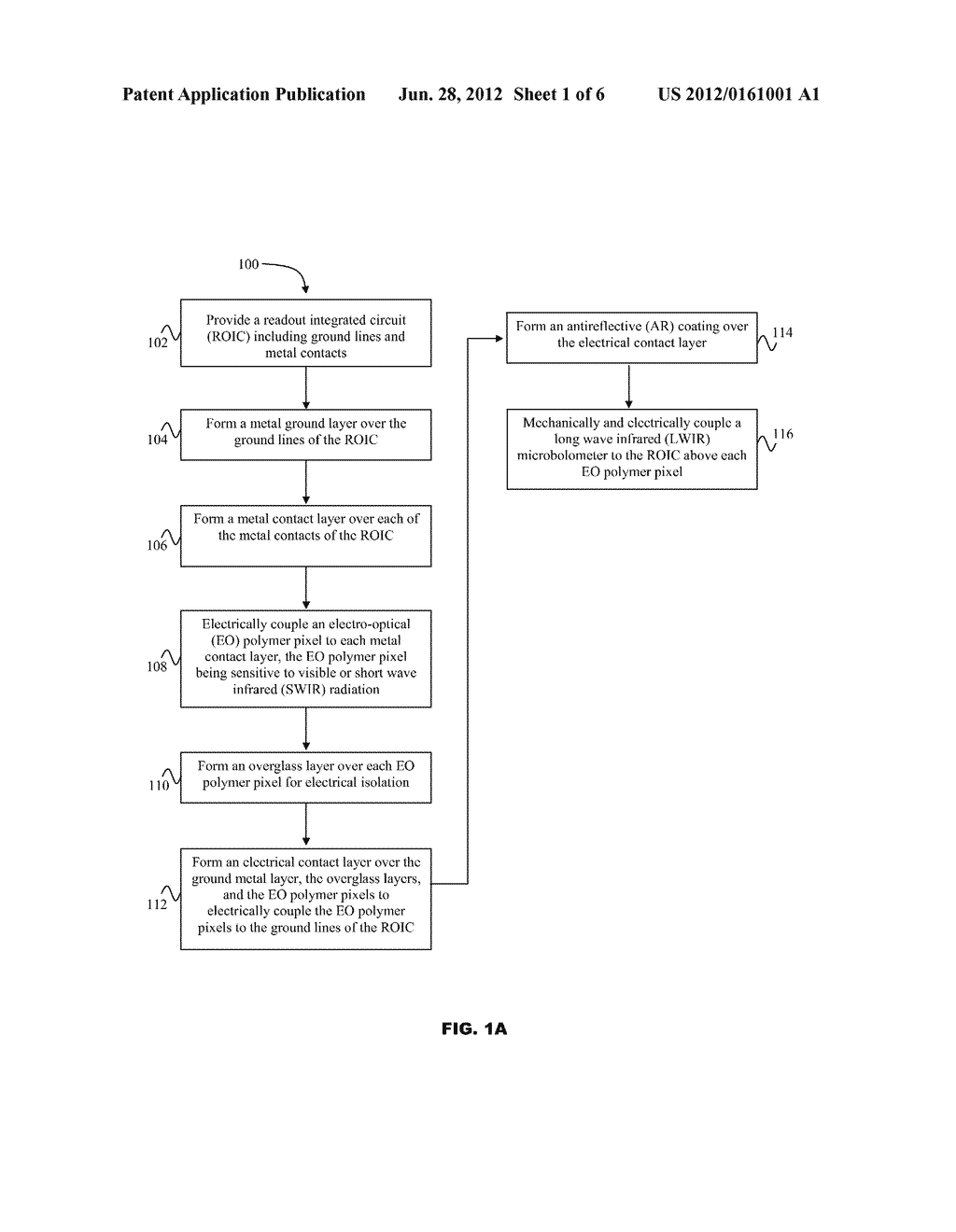 MONOLITHIC ELECTRO-OPTICAL POLYMER INFRARED FOCAL PLANE ARRAY - diagram, schematic, and image 02