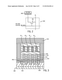 PHASE CHANGE MEMORY DEVICE WITH VOLTAGE CONTROL ELEMENTS diagram and image