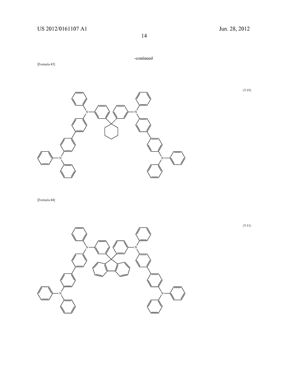 ORGANIC ELECTROLUMINESCENT DEVICE - diagram, schematic, and image 16