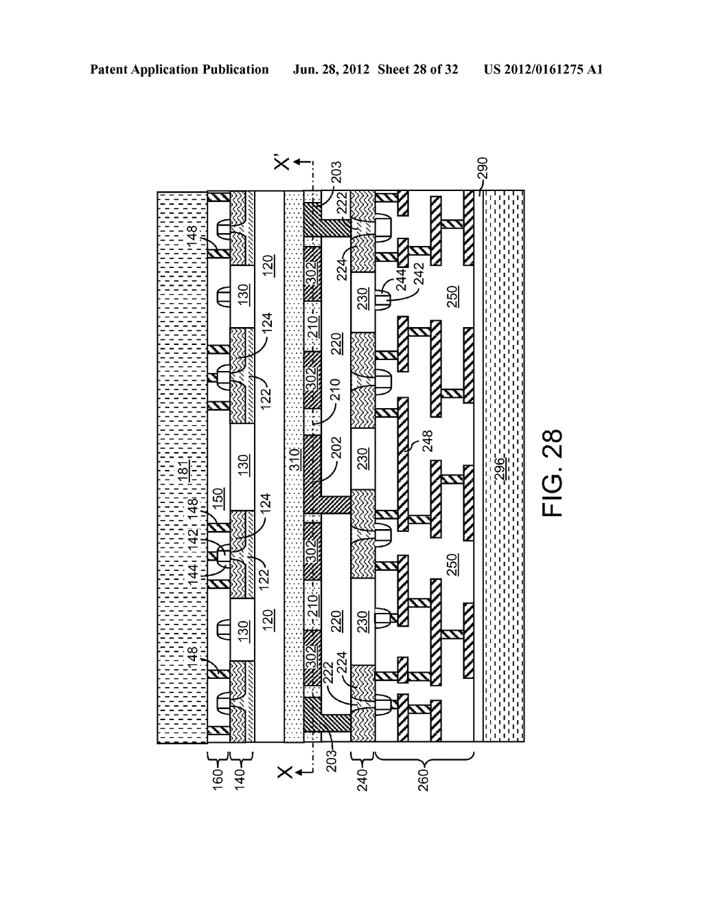 METHODS FOR FORMING A BONDED SEMICONDUCTOR SUBSTRATE INCLUDING A COOLING     MECHANISM - diagram, schematic, and image 29