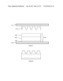 TEMPLATE WAFER AND PROCESS FOR SMALL PITCH FLIP-CHIP INTERCONNECT     HYBRIDIZATION diagram and image