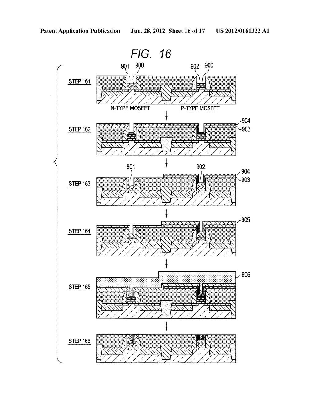 ELECTRONIC COMPONENT MANUFACTURING METHOD INCLUDING STEP OF EMBEDDING     METAL FILM - diagram, schematic, and image 17