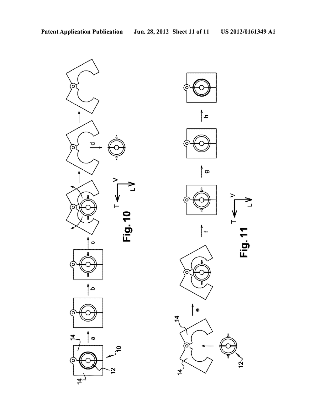 METHOD FOR CHANGING A MOLD - diagram, schematic, and image 12