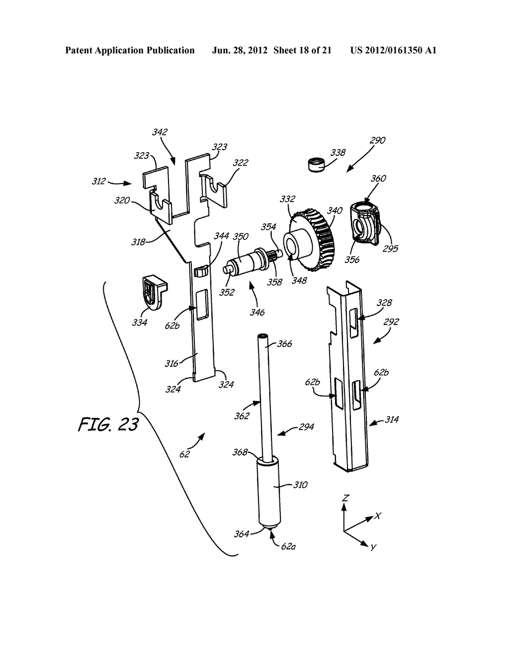 VOICE COIL MECHANISM FOR USE IN ADDITIVE MANUFACTURING SYSTEM - diagram, schematic, and image 19