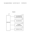 VULCANIZED TIRE MANUFACTURING METHOD AND VULCANIZATION APPARATUS diagram and image