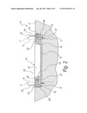 STRIKE PLATE FOR SPRING-LATCH LOCKS, PARTICULARLY WITH A MAGNETIC     SPRING-LATCH diagram and image