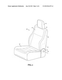 Auto-Resetting Head Restraint Cable Release With Lockout diagram and image