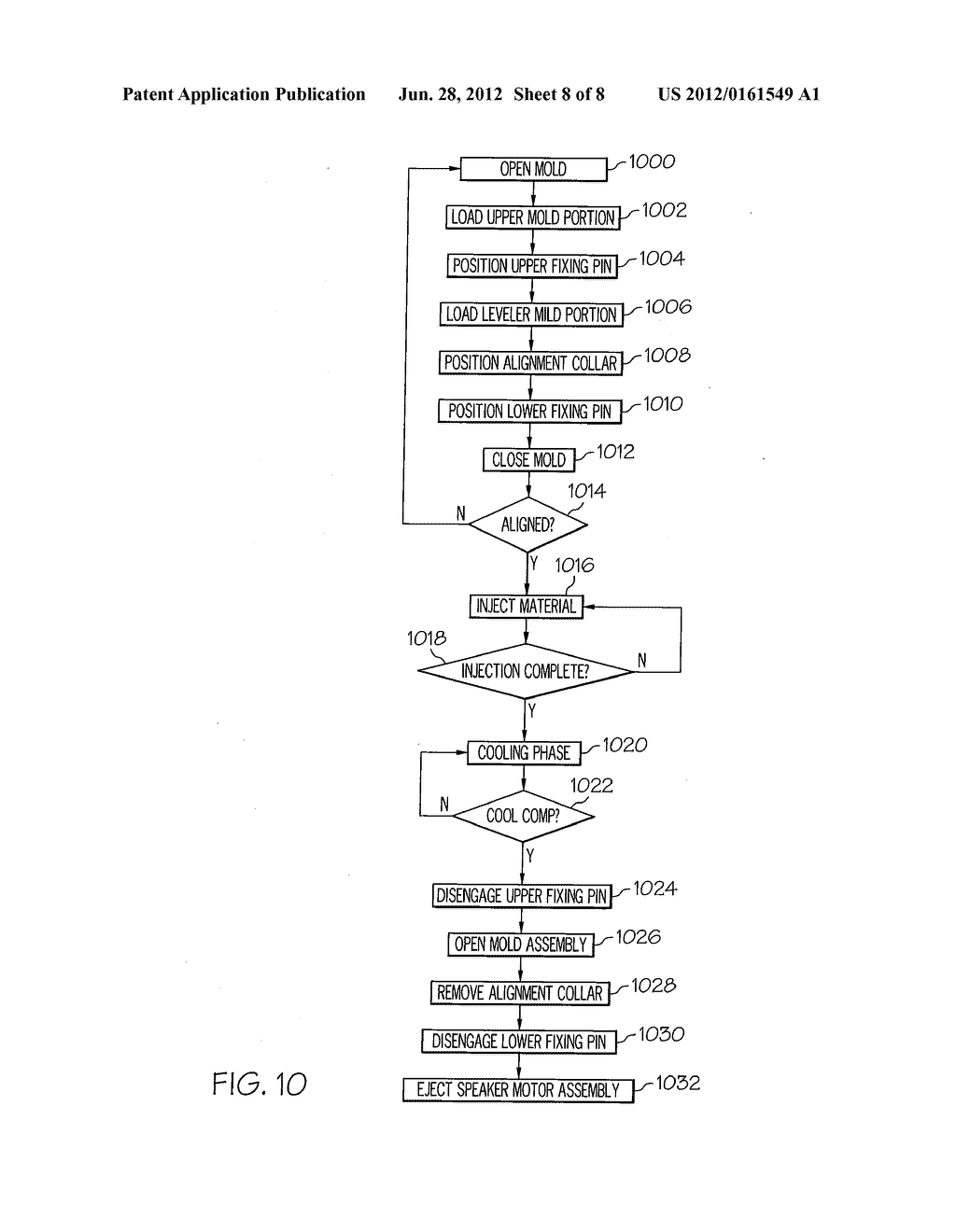 SYSTEM FOR ASSEMBLING A SPEAKER MOTOR - diagram, schematic, and image 09