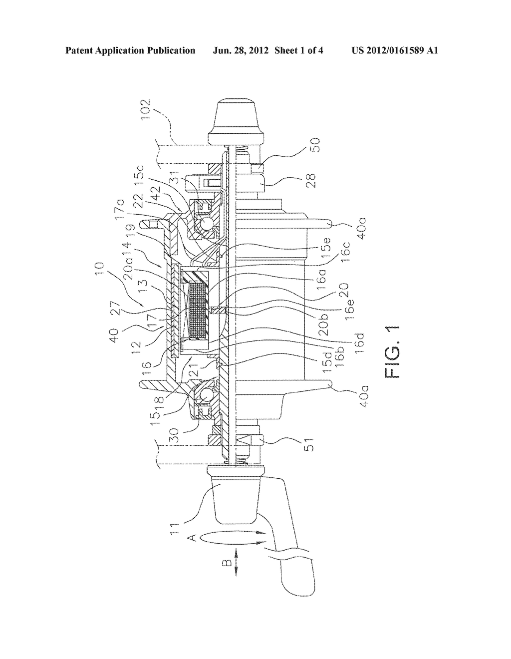 BICYCLE GENERATOR HUB STATOR AND BICYCLE GENERATOR HUB - diagram, schematic, and image 02