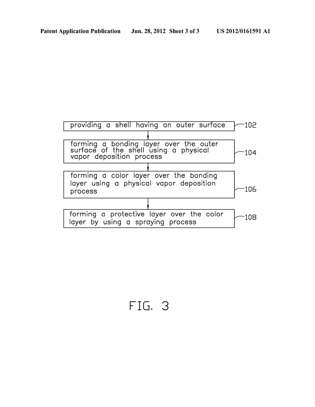 GOLDEN COLOR ENCLOSURE AND METHOD FOR MAKING SAME - diagram, schematic, and image 04