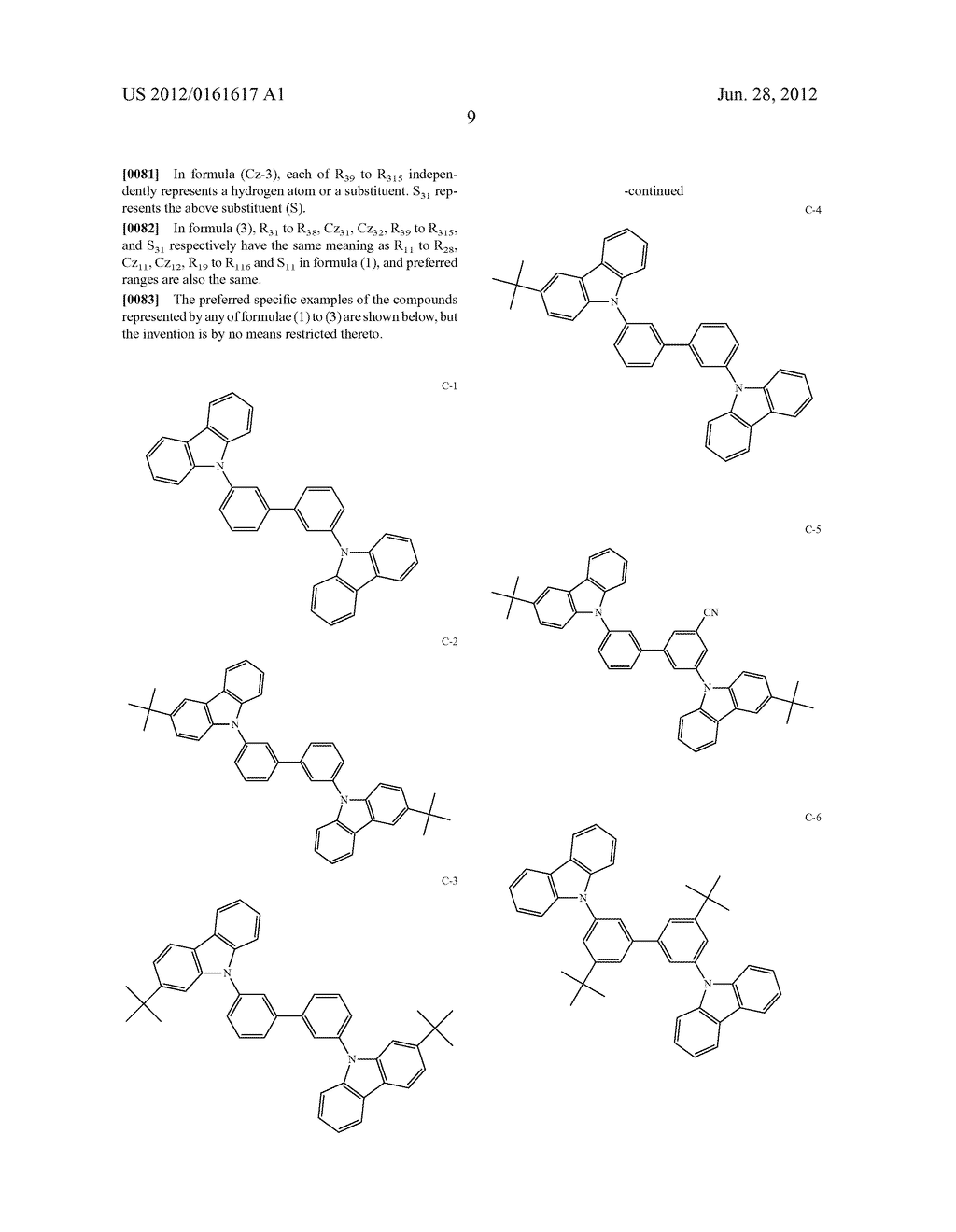 ORGANIC ELECTROLUMINESCENCE DEVICE - diagram, schematic, and image 11